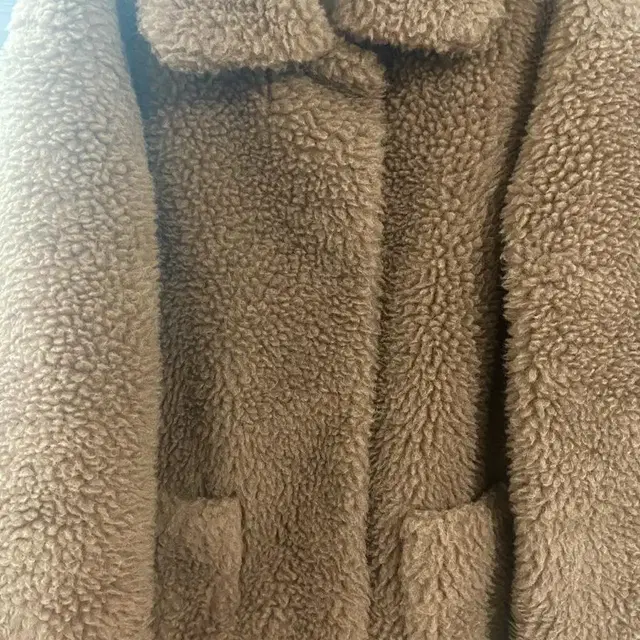 ore camel fur coat 오어 카멜 퍼 코트