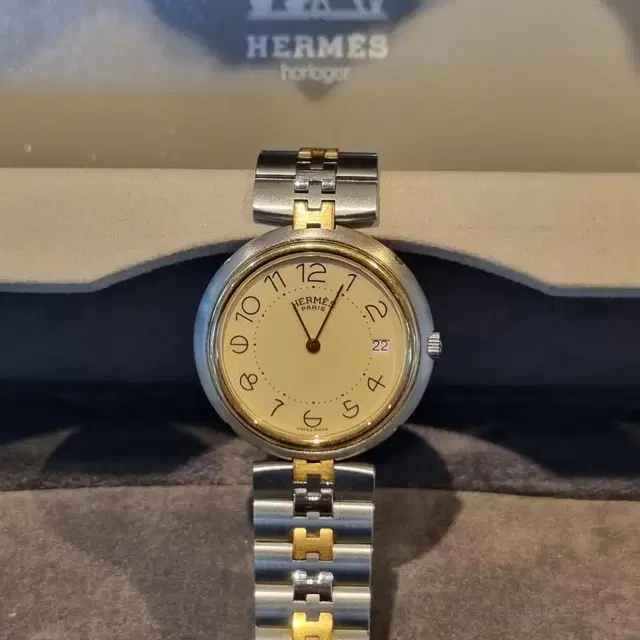 HERMES 남여공용 손목시계