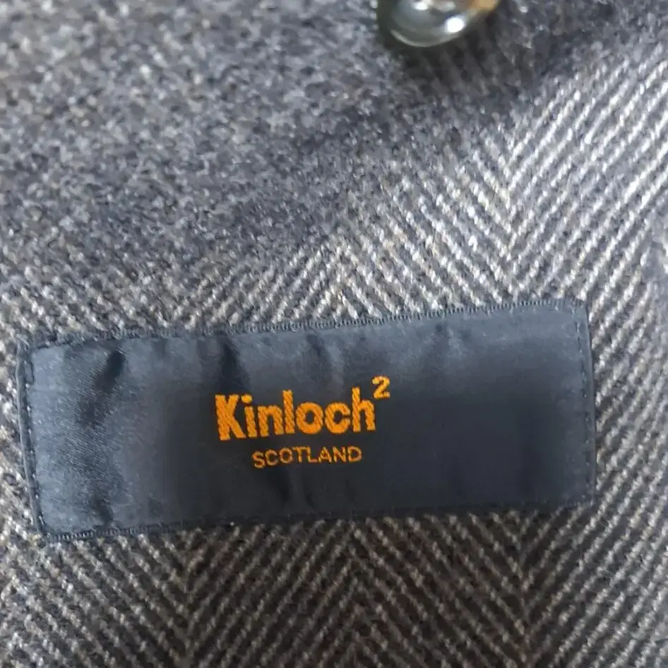 kinloch? 남성 모직 더블 코트(95"~95 반")