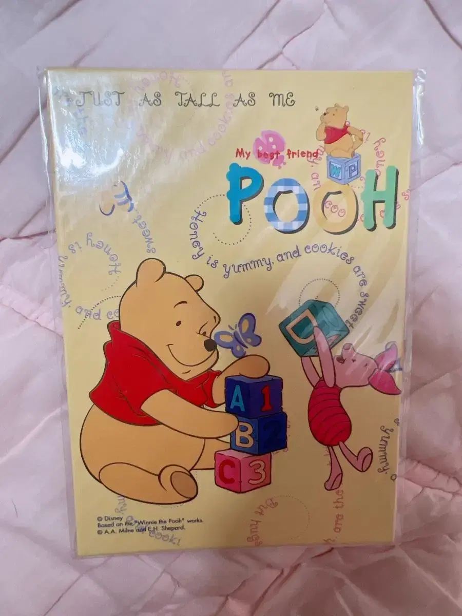 Classic Pooh postcard