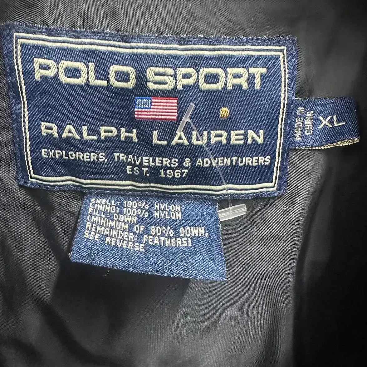 폴로스포츠 polo sport down jk