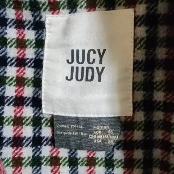 Jucy Judy 모직 더블코트 85~90