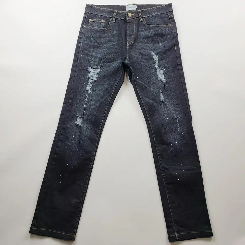 LACROSSE Span Painting Ripped Jeans Size 32 NO.0931