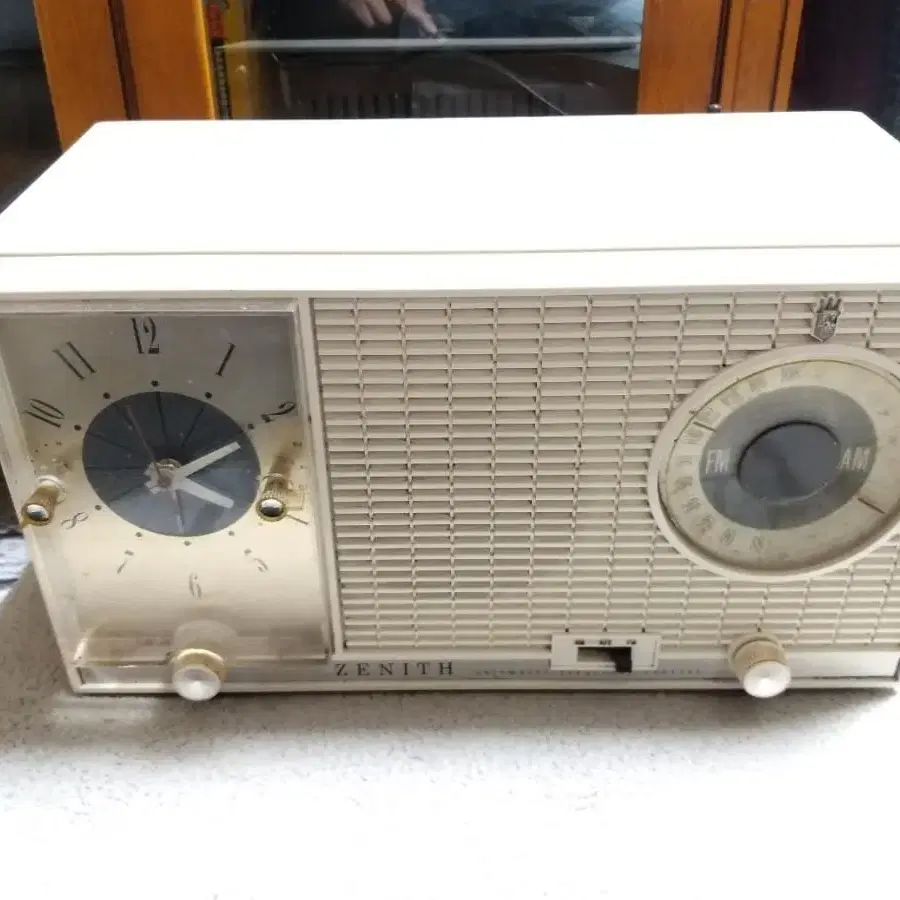 빈티지 진공관라디오 시계 Zenith Tube Radio