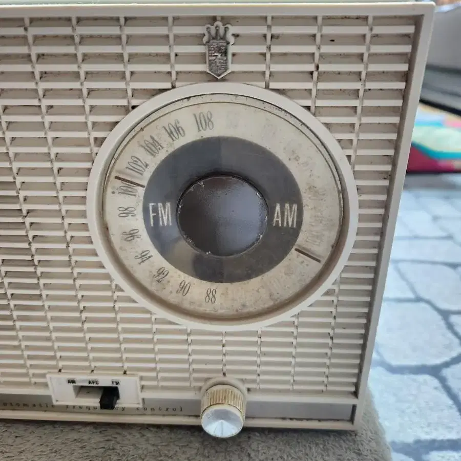 빈티지 진공관라디오 시계 Zenith Tube Radio