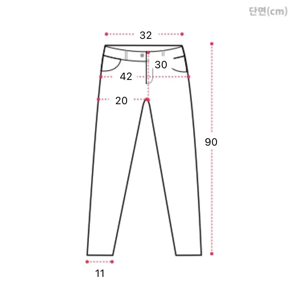 자꾸샵 핏편단심 들뜸 완전 해결 하이웨스트 슬림 스키니 데님 청바지 팬츠