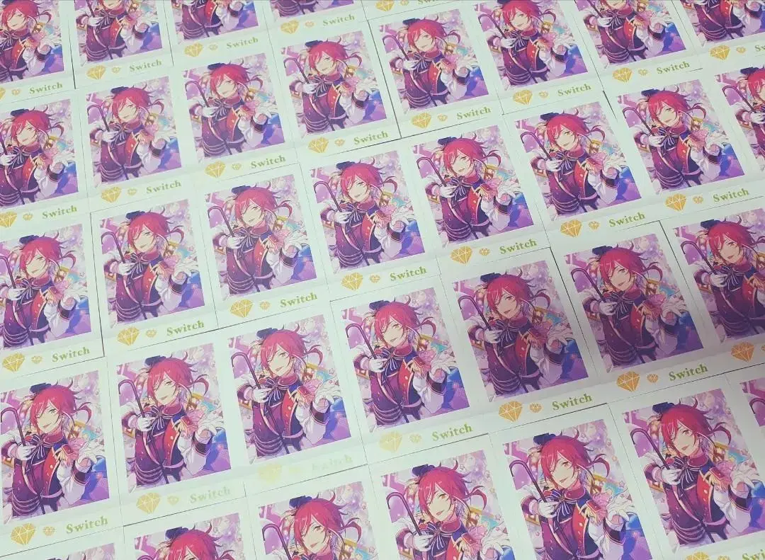 50pcs in bulk) Anstar Sakasaki Natsume Pasha 3th Onda Excentric Itabag