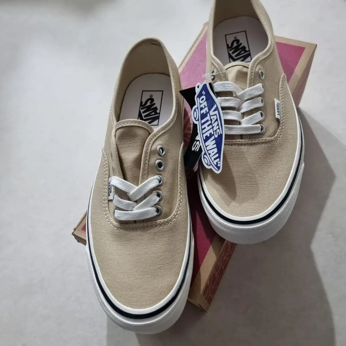 반스 어센틱 에너하임 스네이크 사이즈275 #반스 #vans