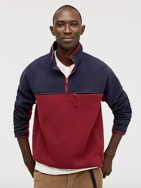 [NEW] J.CREW Nordic half-zip pullover