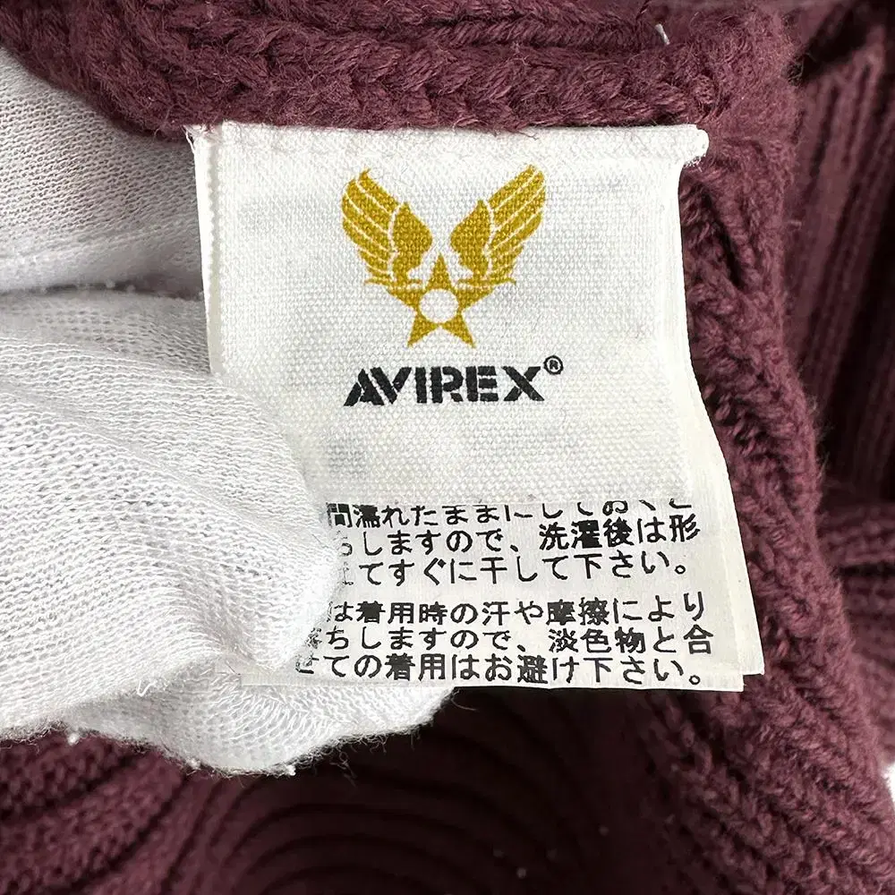 [남성 95] 아비렉스 AVIREX 니트 스웨터 면 빈티지 (17740)