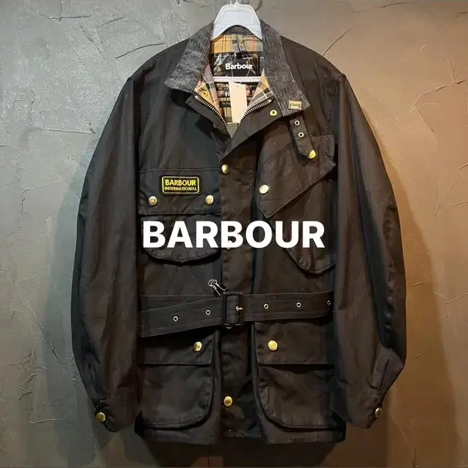 [38] BARBOUR 바버 인터내셔널 왁스 자켓