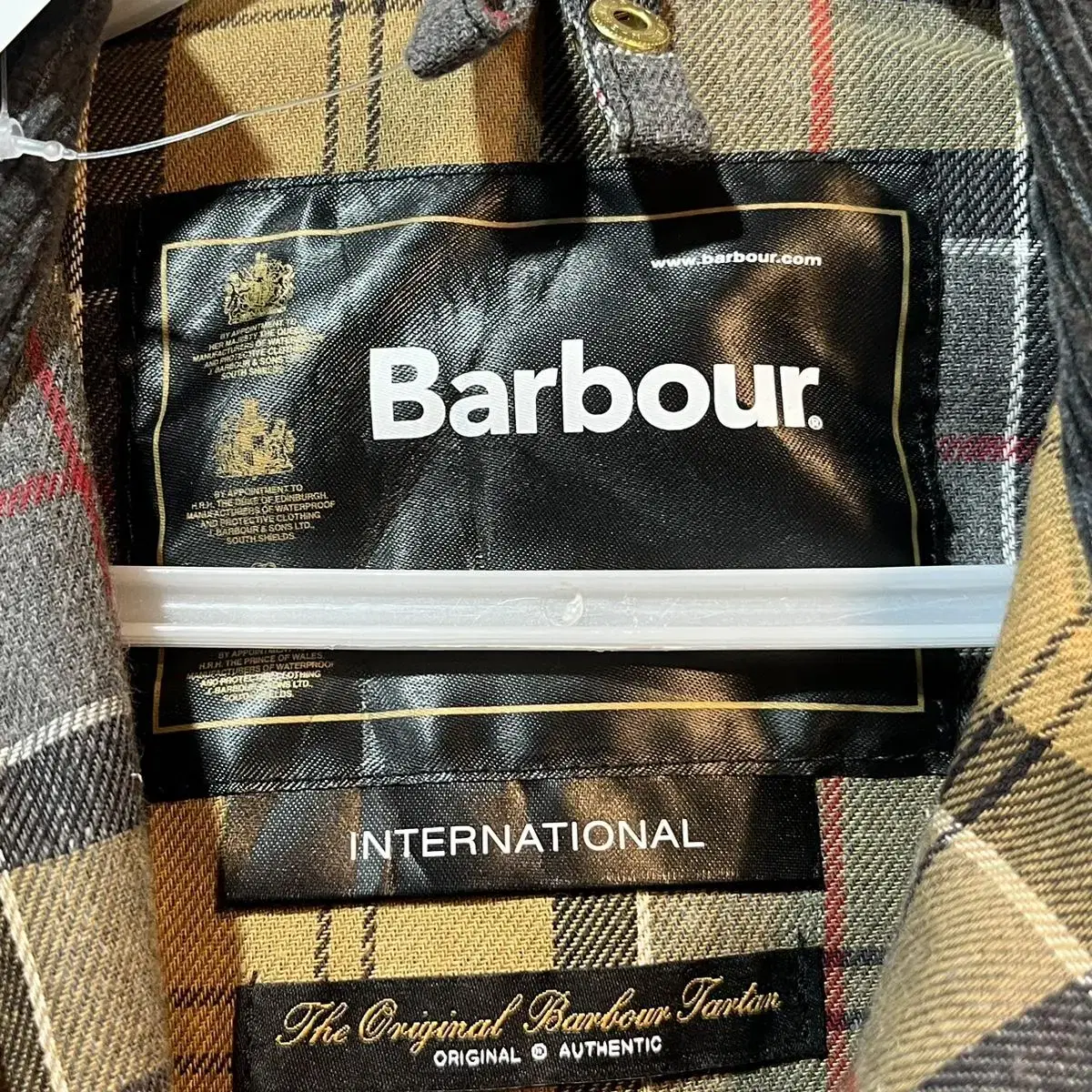 [38] BARBOUR 바버 인터내셔널 왁스 자켓