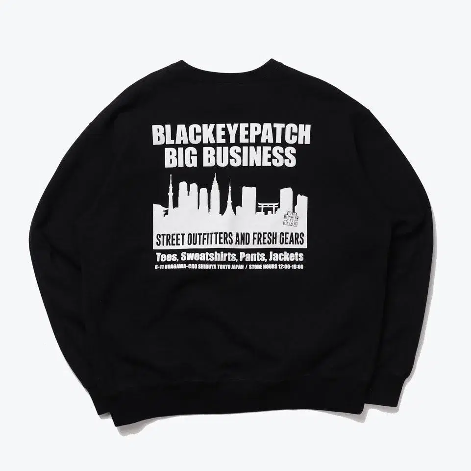 The Black Eye Patch Overfit Sweatshirt