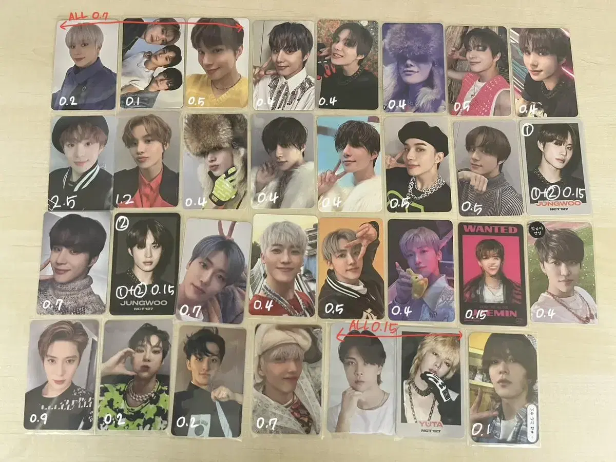 NCT Dream photocard sell nct127 Dream Dream Show Neo Zone ISTJ Candy Run