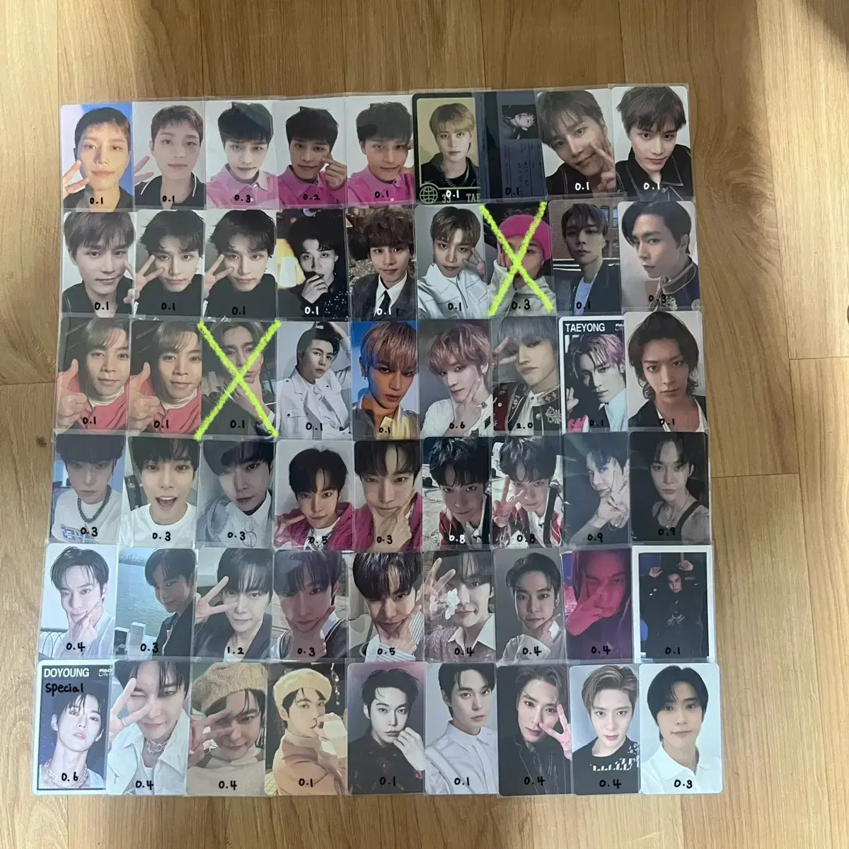 (Back page) nct 127 Dream wts doyoung jaehyun hyeonjungwoo mark renjun jeno haechan jaemin