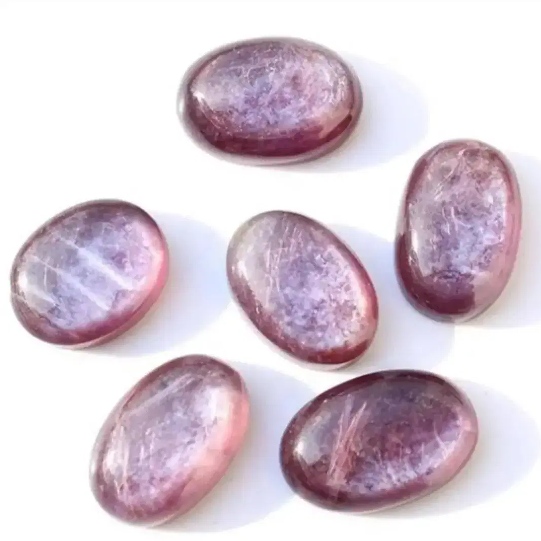 1번 새제품 천연원석 반지 레피도라이트(Lepidolite) 사이즈조절