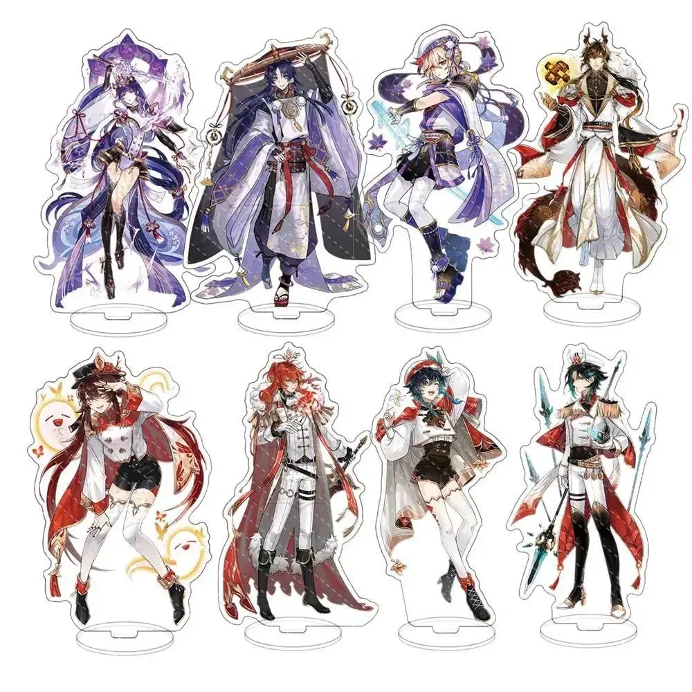 33 Genshin Impact Uniform Acrylic Stands