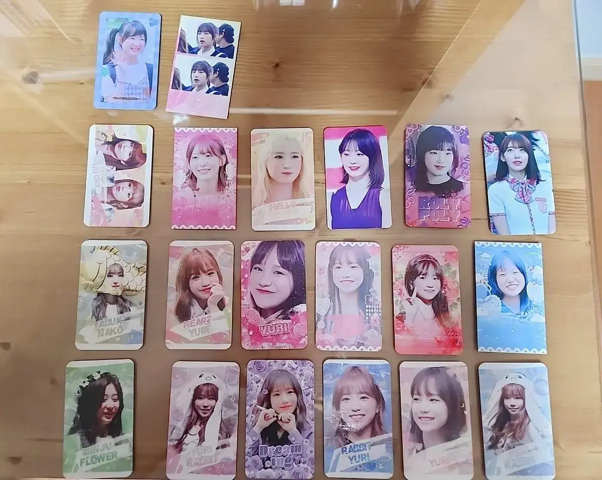 IZ*ONE unofficial goods sells photo cards