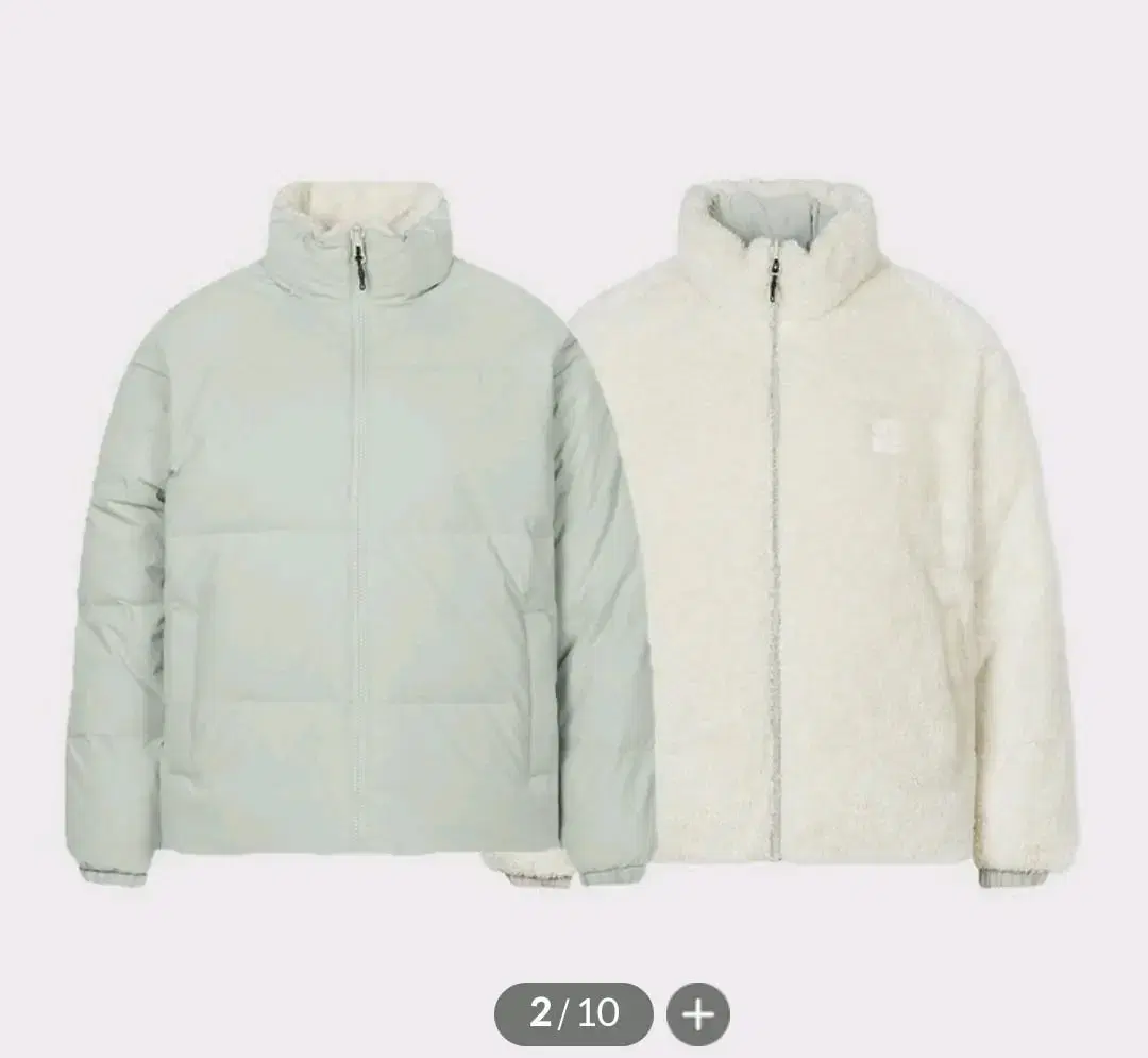 New Arrivals Spao Unisex Reversible Puffer Mint S Fleece Padding