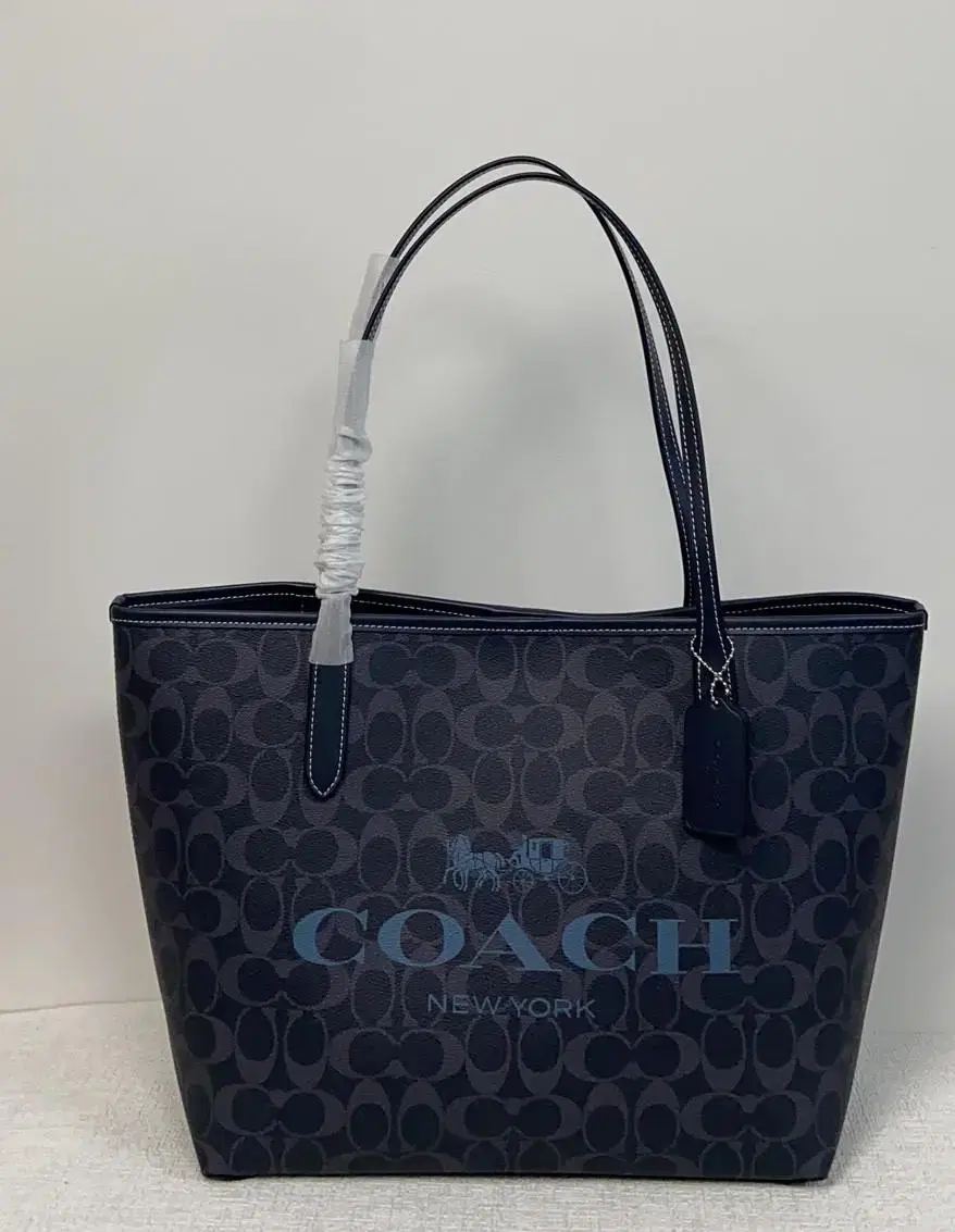 Coach Bags COACH CP074 cignature Canvas City Tote Bag Overseas Direct