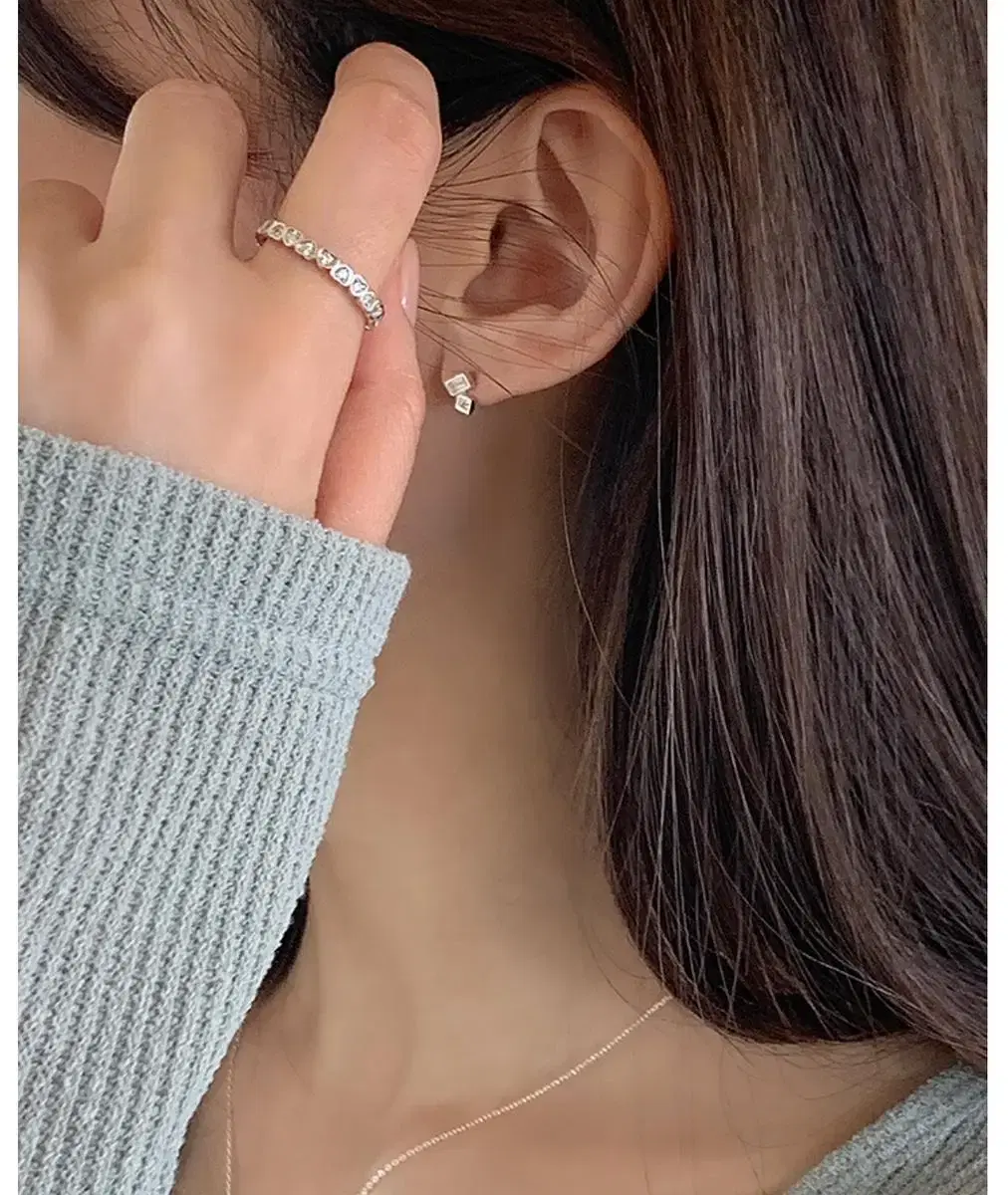 포뮬 cubic heart ring 판매합니다(당일발송)