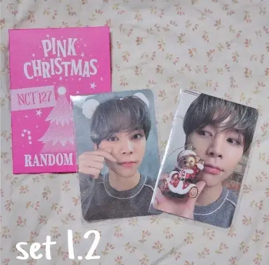 PinkChristmas nct 127 johnny full set or individual wts