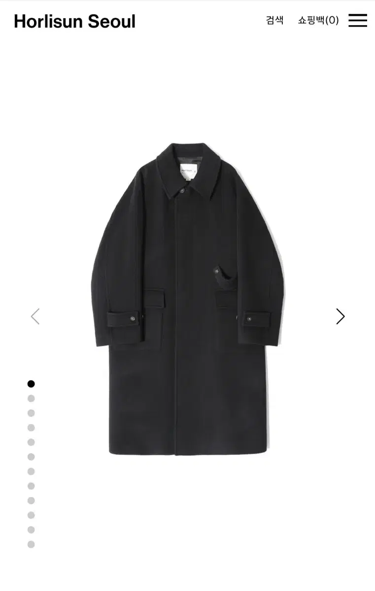 [M]22Fw Hollisun Winterport Coat Navy