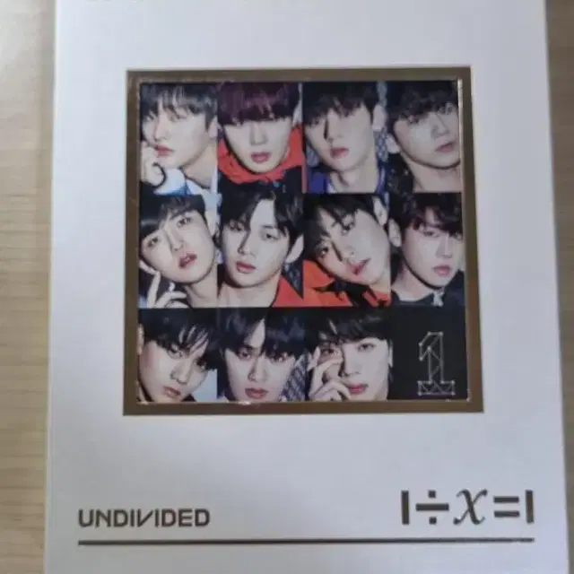 워너원 앨범 undivided