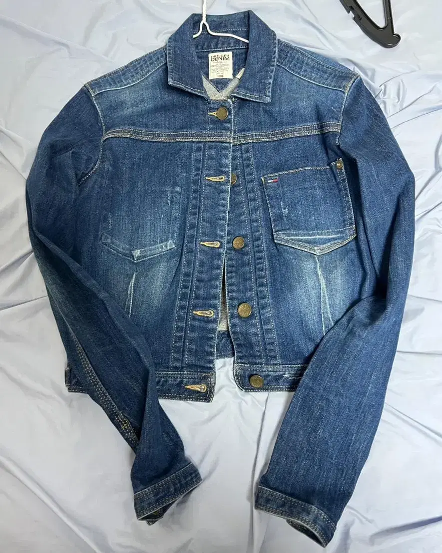 Tommy Hilfiger Cropped Denim Jacket S