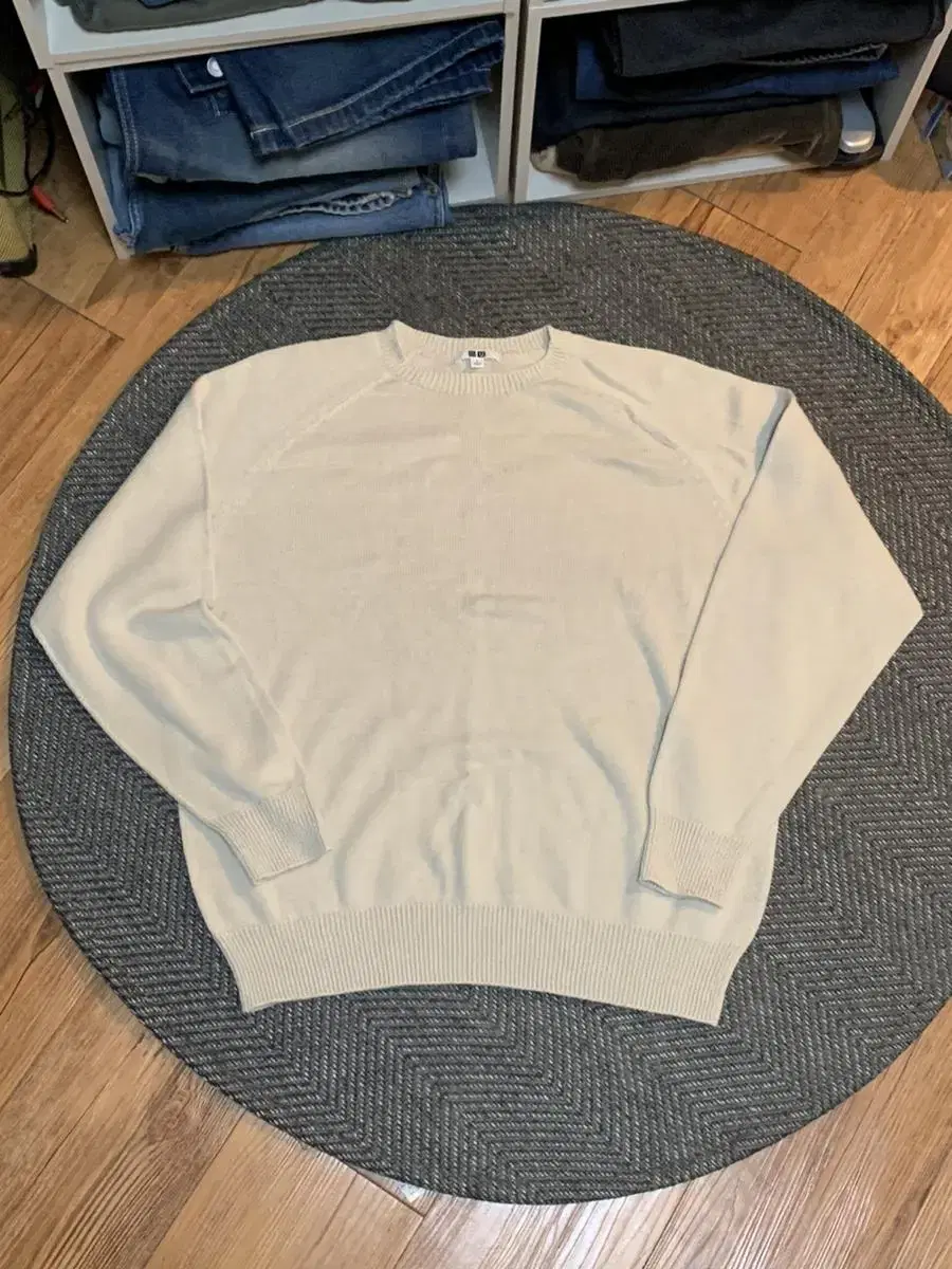 Uniqlo u Beige knit L