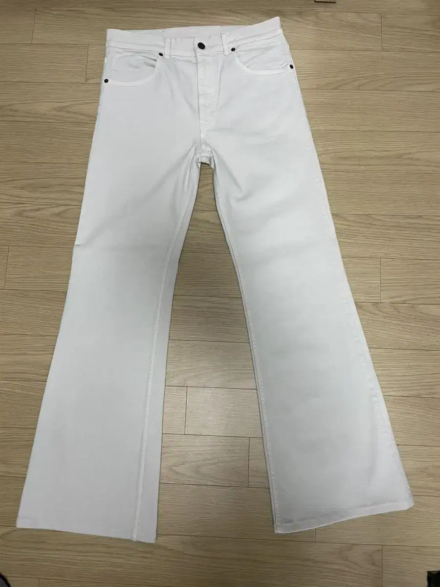 Cool T.M. Bootcut White Jeans