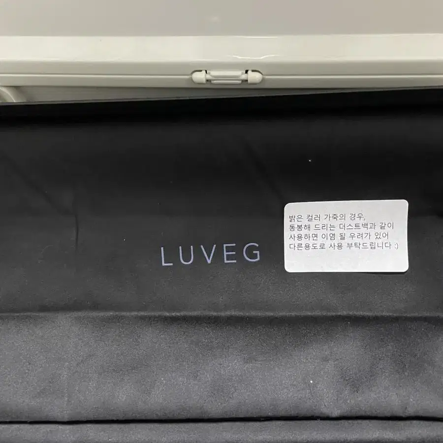 LUVEG 양가죽 힐 펌프스 9cm /새것