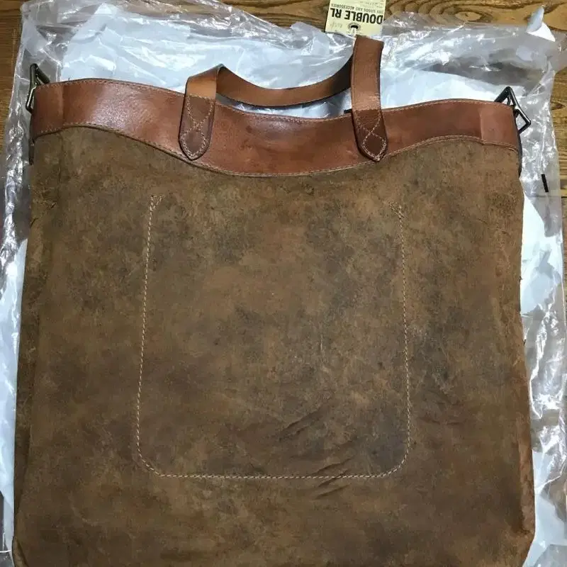 더블알엘 스웨이드 가방 RRL Suede Ridgway Bag