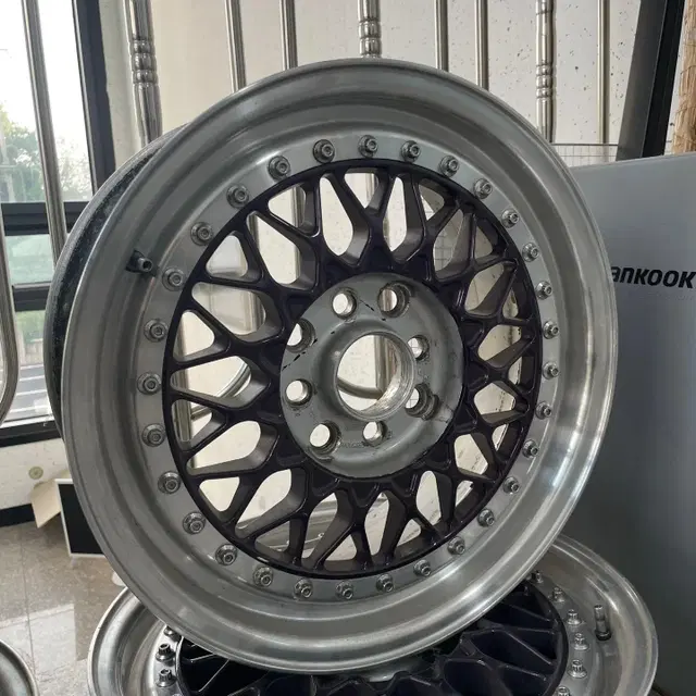 BBS RS 정품 15인치 휠 셋 / PCD 114 4h M