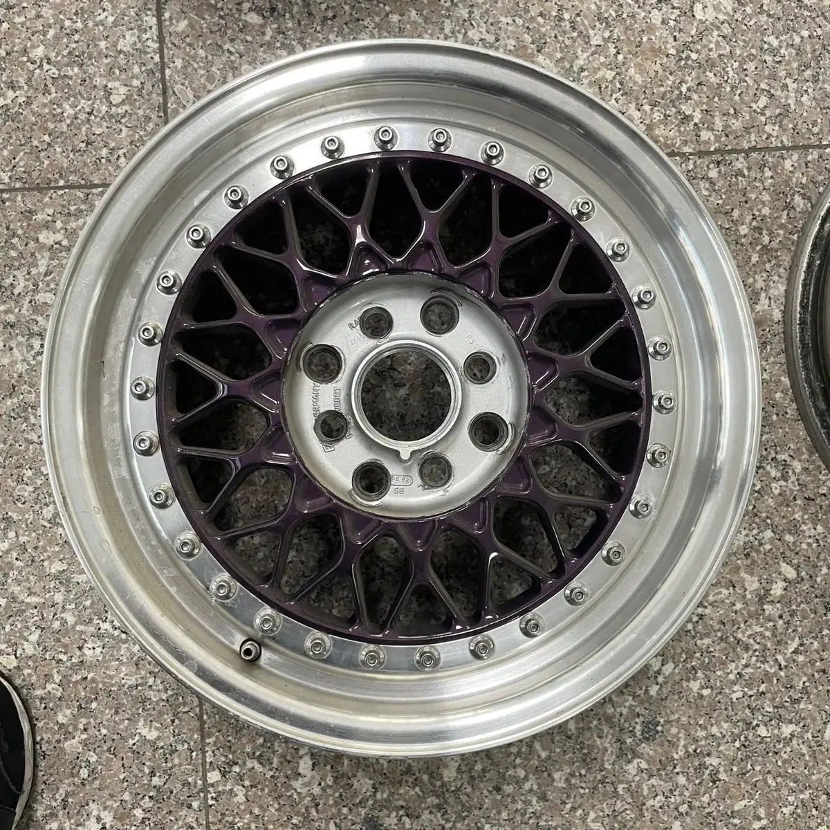 BBS RS 정품 15인치 휠 셋 / PCD 114 4h M