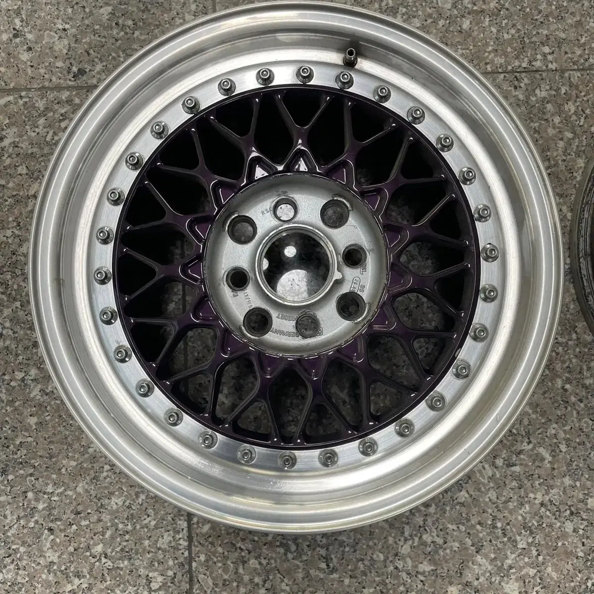 BBS RS 정품 15인치 휠 셋 / PCD 114 4h M