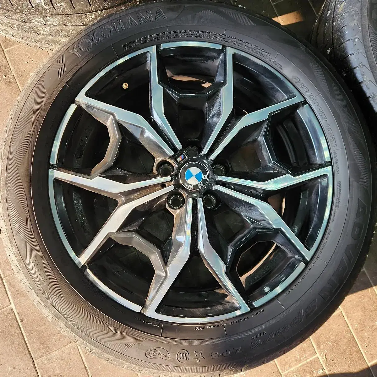 bmw g01 x3 887m 순정 19인치 휠타이어 한대분 판매합니다