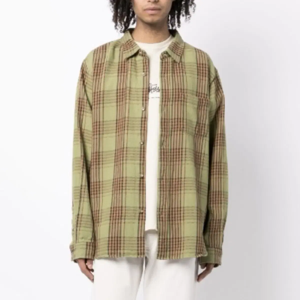 스투시 STUSSY LAGUNA PLAID SHIRT 라구나 플래드 셔츠