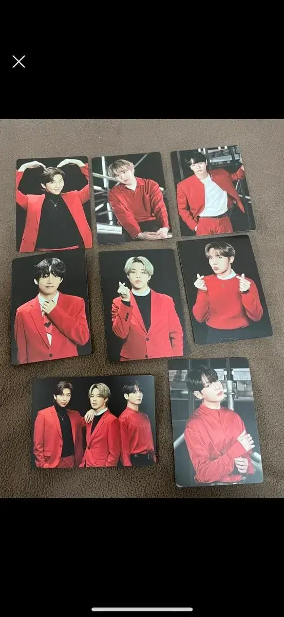 Bangtan MAP OF THE SOUL ON:E MAPSOLCON Mini Photocard 1set