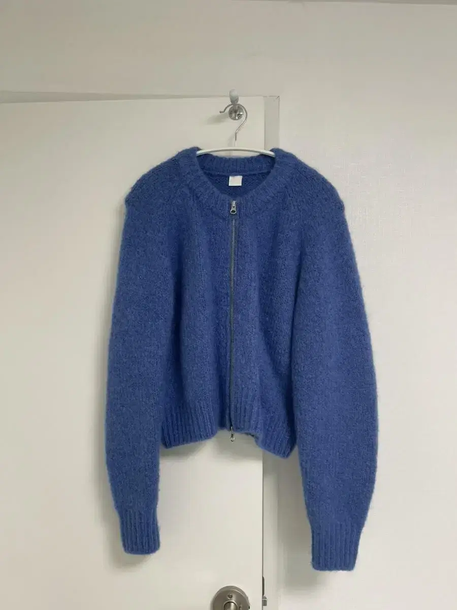 H8 에이치에이트  KNIT BLOUSON 니트 블루종 (BLUE)