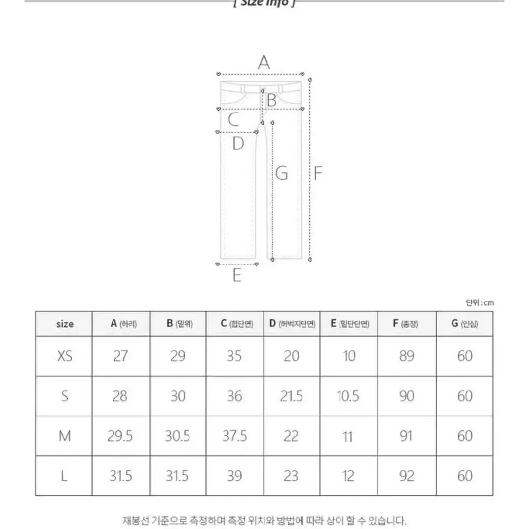 @1회착용@ 모디핏 자체제작 투버튼 하이웨스트 진청스키니 s