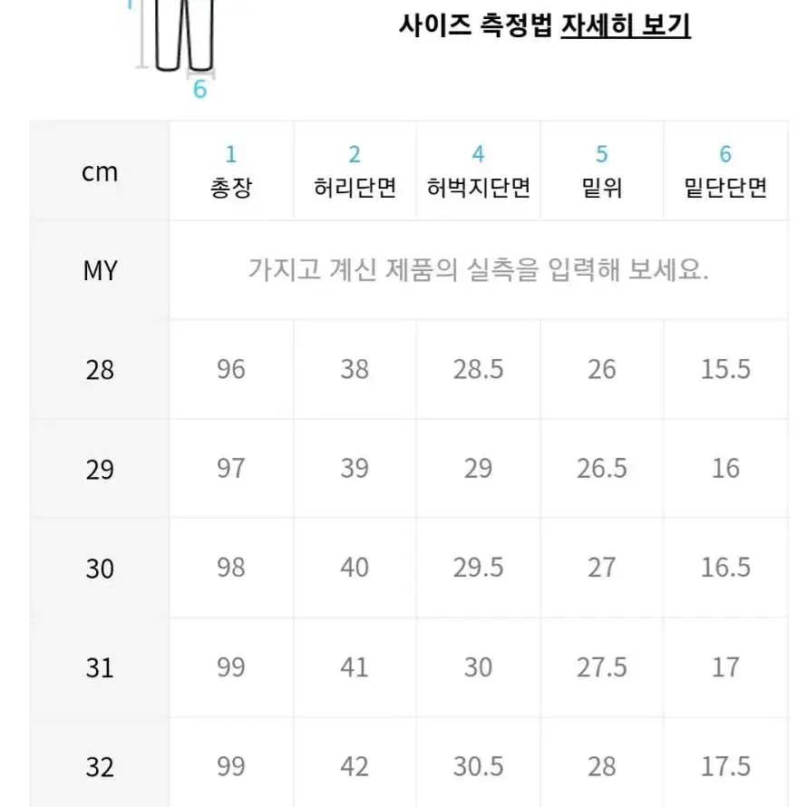 모드나인 펑크 타운 청바지