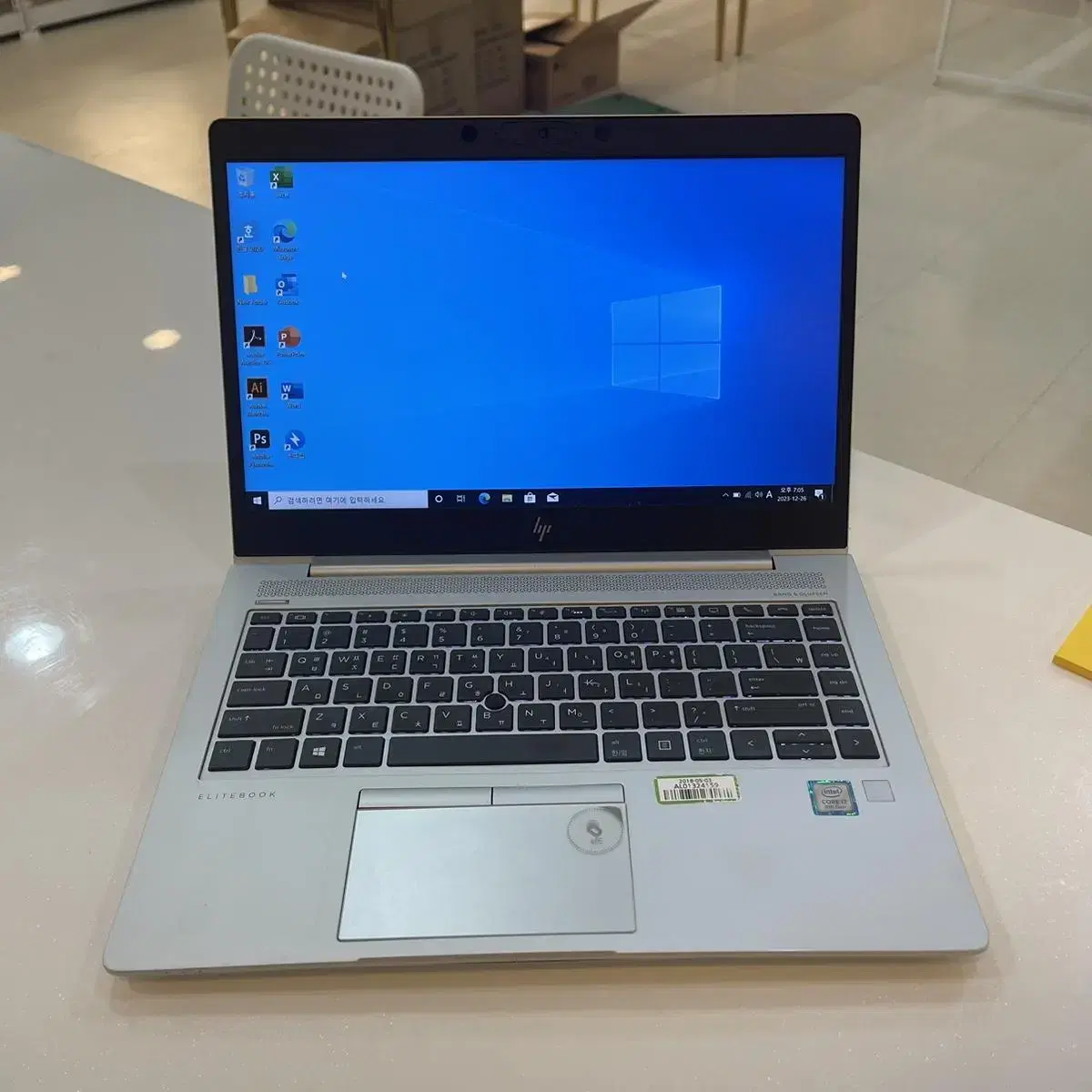 Hp 엘리트북 840 G5 i7 노트북 14인치