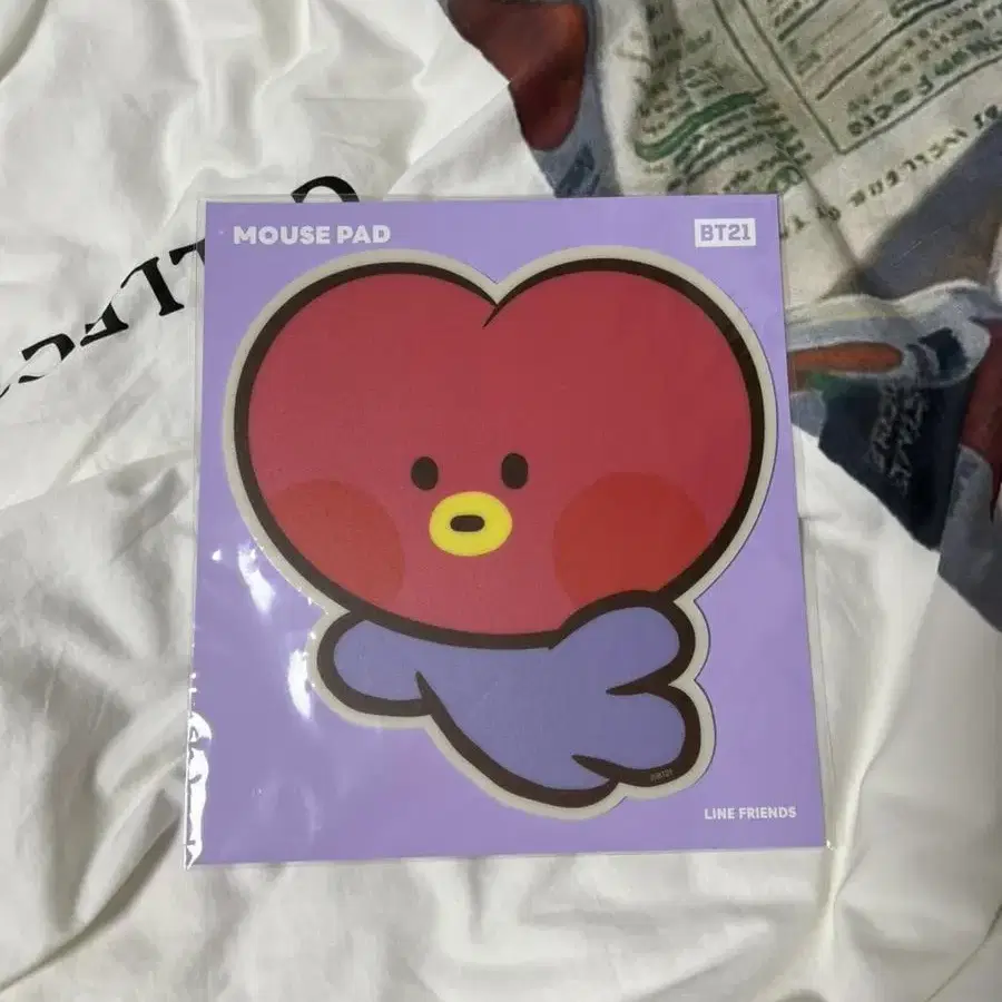 (새상품) BT21 미니니 타타 마우스패드