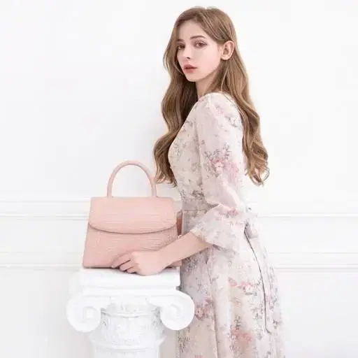 그레이스유 플리에 백 graceu plie middle bag 핑크