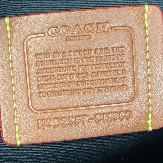 (신상)코치 COACH CM380 BECK 벨트백 해외직구