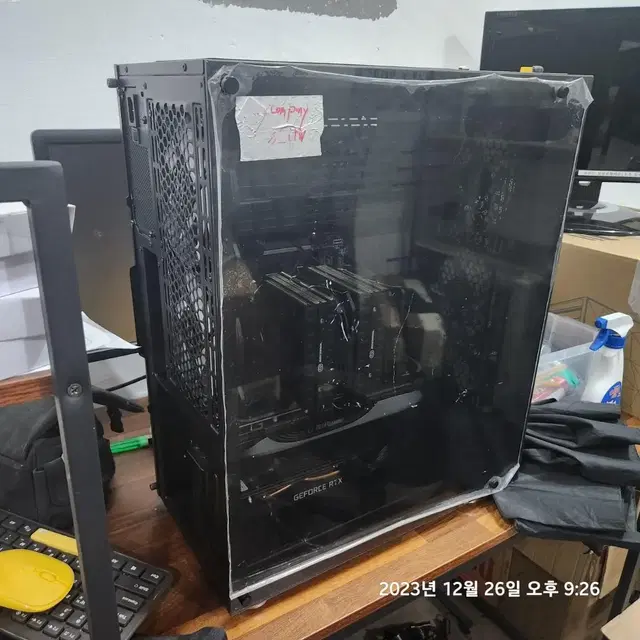 3d/게이밍용 데스크탑 (i9-13900k,4070ti,128gRam)