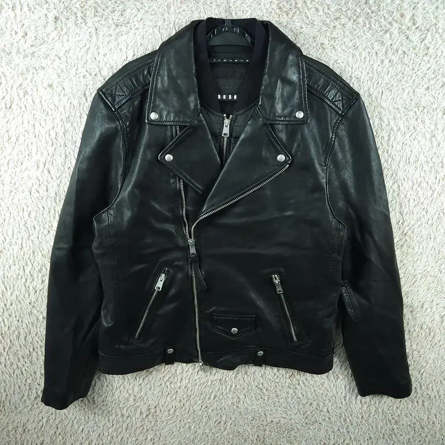 [MXL]All Saints 20S Sheepskin Rider Jacket[Y3B-234]/Vintage Ren