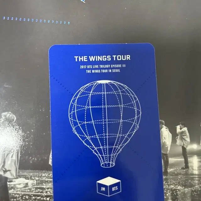 방탄 윙즈투어 dvd 지민 포카, 한정포스터 포함