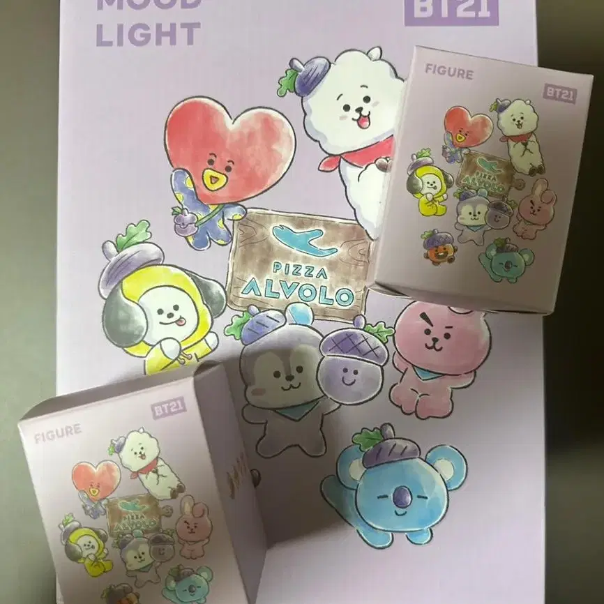 bt21피자알볼로무드등